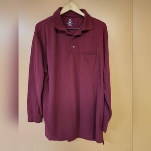 Men's Maroon Polo Shirt